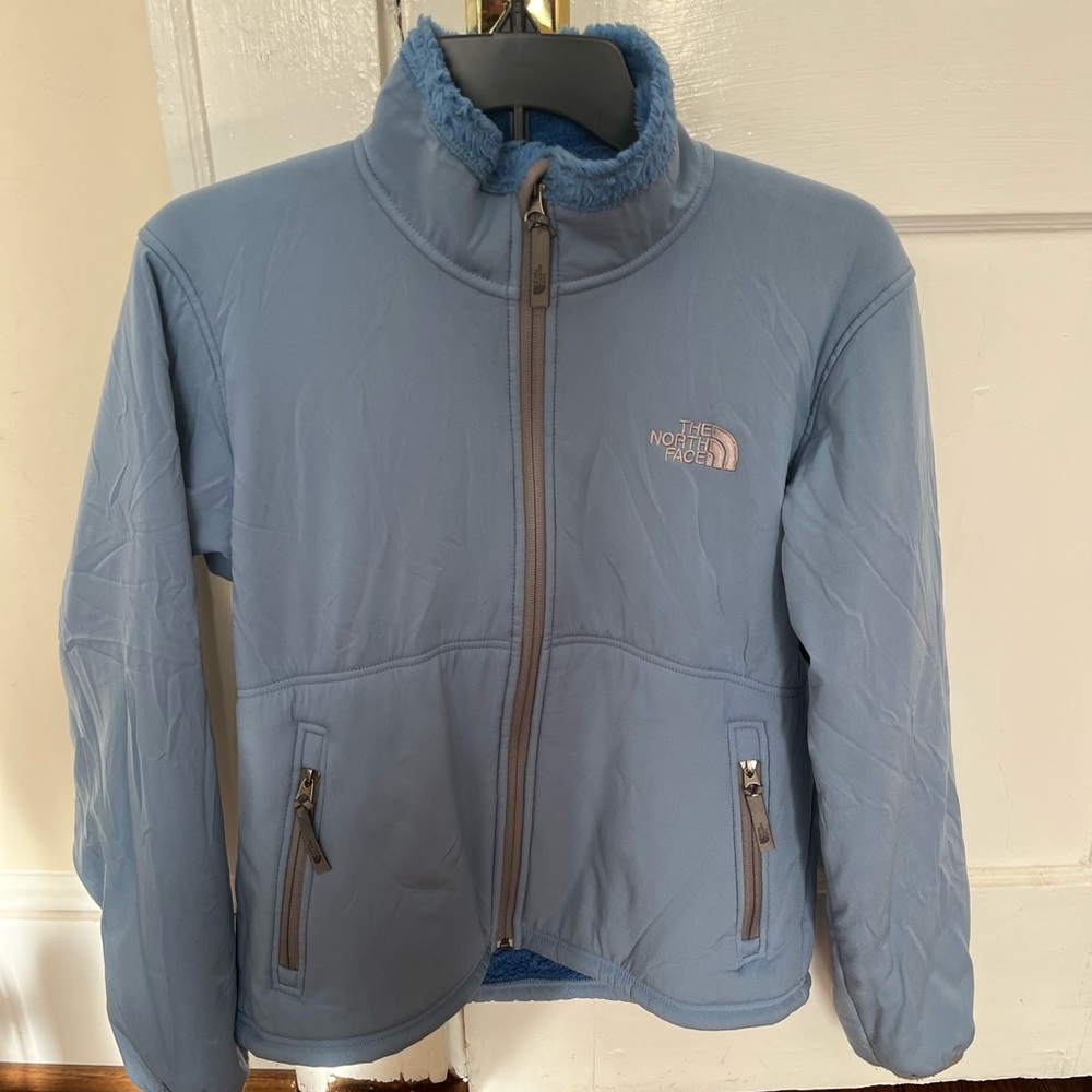 The North face blue jacket